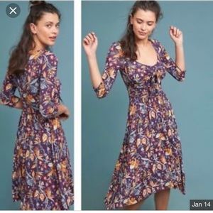 Anthropologie Maeve Beloved Dress